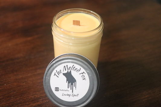 Candles - Loving Spell - Wooden Wick - 8oz